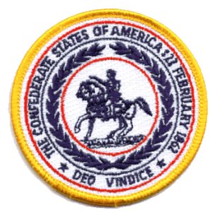 Confederate Seal Flag Patch