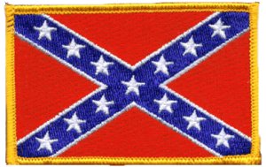 Confederate Flag Patch