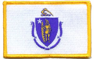 Massachusetts Flag - Patch