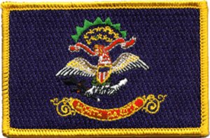 North Dakota Flag - Patch