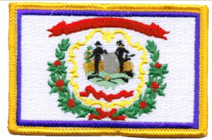 West Virginia Flag - Patch