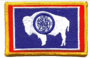 Wyoming Flag - Patch