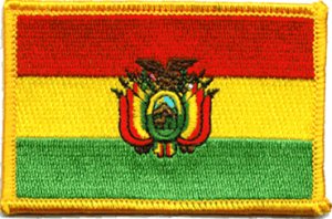 Bolivia Flag - Patch