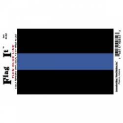 Thin Blue Line Flag - Vinyl Sticker