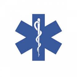 EMS Star Of Life - Rectangle Sticker