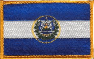 El Salvador Flag Patch