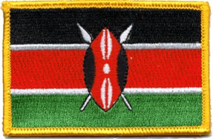 Kenya Flag Patch