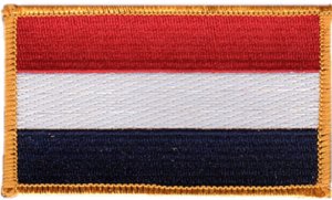 The Netherlands Flag Patch