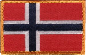 Norway Flag Patch