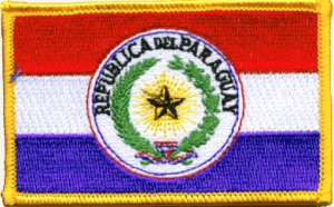 Paraguay Flag Patch