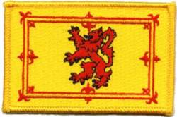 Scotland Lion Flag - Embroidered Iron On Patch