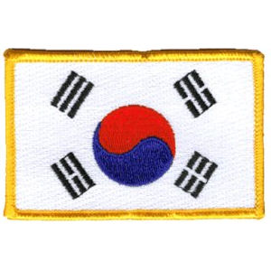 South Korea Flag Patch