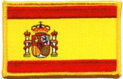 Spain Flag - Embroidered Iron On Patch