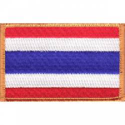 Thailand Flag - Embroidered Iron-On Patch