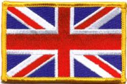 United Kingdom Flag - Embroidered Iron On Patch