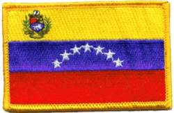 Venezuela Flag - Embroidered Iron-On Patch