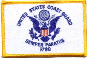 Coast Guard Flag Patch