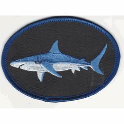 Shark - Embroidered Iron-On Patch
