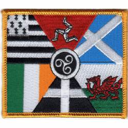 Celtic Nations - Embroidered Iron-On Patch