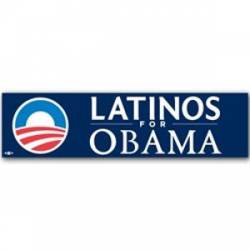 Latinos For Obama - Bumper Sticker