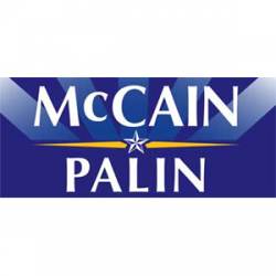 McCain Palin Spotlight - Sticker