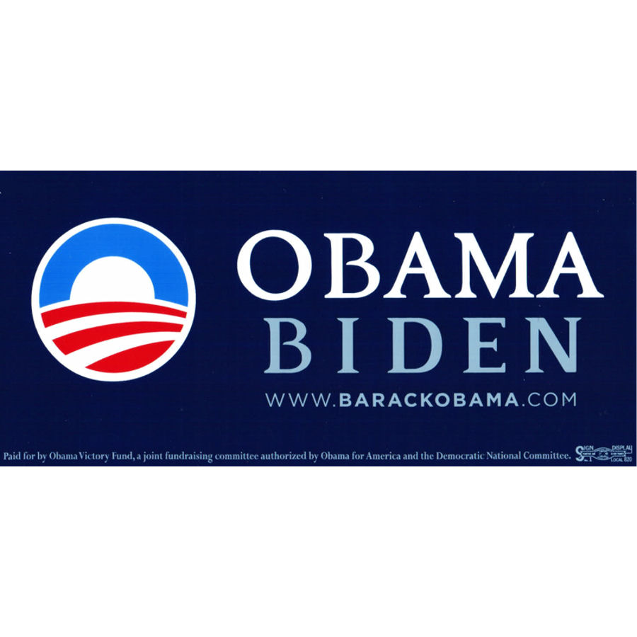 Barack Obama Joe Biden - Bumper Sticker