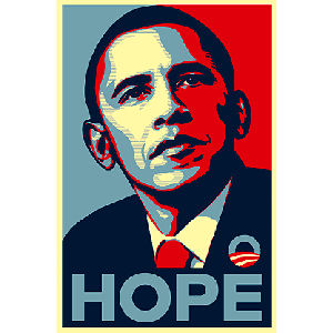 Obama Hope - Sticker