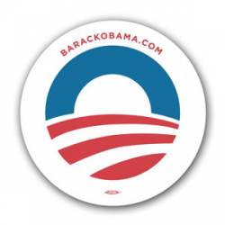Obama Logo - Window Static Cling