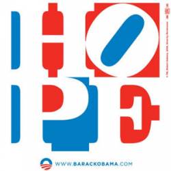 Hope - Square Sticker