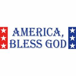 America Bless God - Bumper Sticker