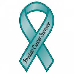 Prostate Cancer Survivor - Ribbon Magnet