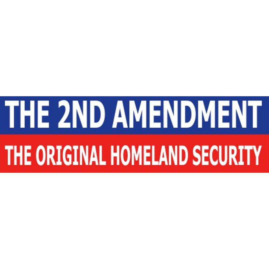 2nd Amendment Bumper Sticker