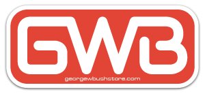 Bush GWB - Sticker