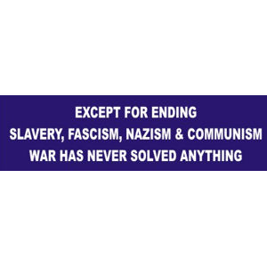 Ending Slavery - Bumper Sticker