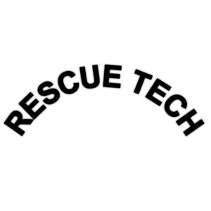 Rescue Tech Helmet Rocker Crescent - Decal
