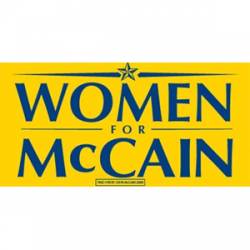 Women For McCain - Bumper Sticker