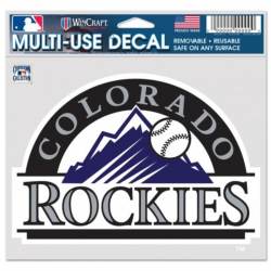 Colorado Rockies Retro Cooperstown Logo - 5x6 Ultra Decal