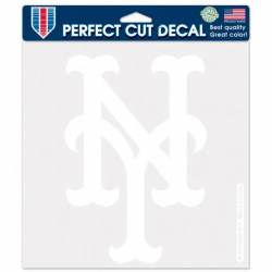 New York Mets Alternate - 8x8 White Die Cut Decal