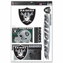 Las Vegas Raiders Blaze Helmet Sticker / NFL Vinyl Decal 10 sizes W/  TRACKING