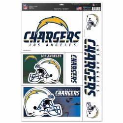Details about  / LOS ANGELES CHARGERS NEW 2020 FULL SIZE FOOTBALL HELMET DECALS W//BUMPERS