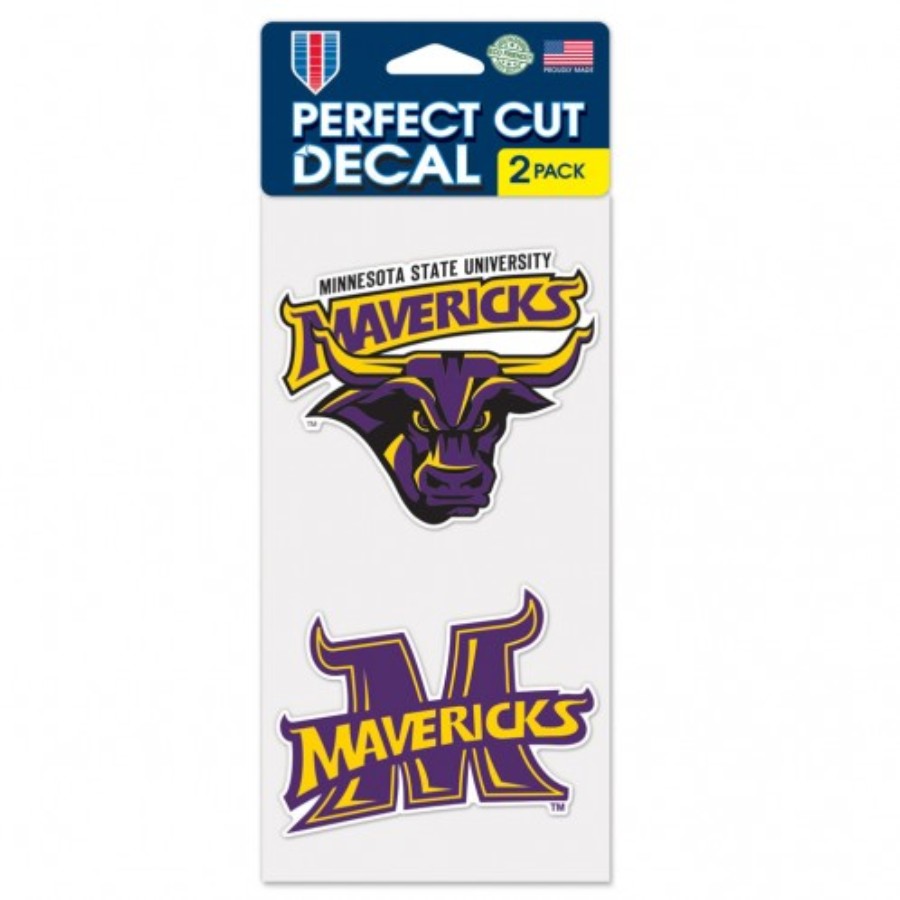 minnesota-state-university-mankato-mavericks-set-of-two-4x4-die-cut