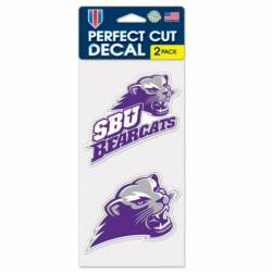 Southwest Baptist University Bearcats - Set of Two 4x4 Die Cut Decals
