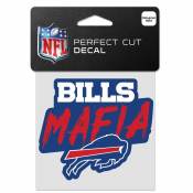 Buffalo Bills Mafia Slogan - 4x4 Die Cut Decal