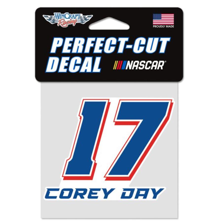 Corey Day #17 - 4x4 Die Cut Decal