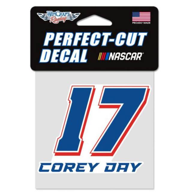 Corey Day #17 - 4x4 Die Cut Decal