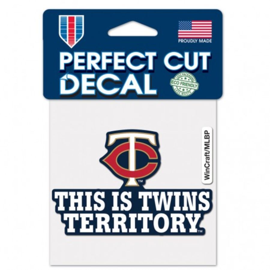 Minnesota Twins - Twins Cursive - Full Color Vinyl Sticker - Custom Size - Biggest Decal Shop