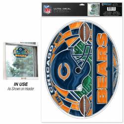 Chicago Bears - Stained Glass 11x17 Ultra Decal