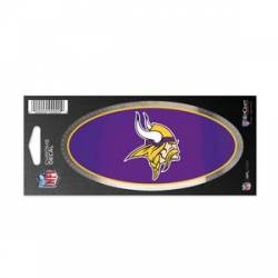 Minnesota Twins - 3x7 Oval Chrome Decal