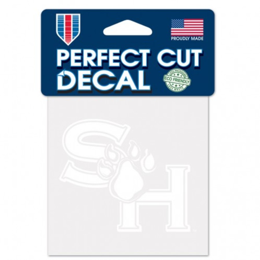 Sam Houston State University Bearkats - 4x4 White Die Cut Decal