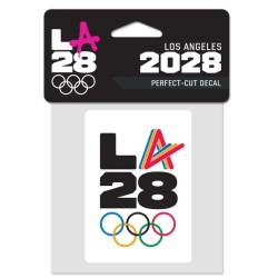 Los Angeles 2028 Olympics - 4x4 Die Cut Decal